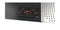 24 In. Drop-in Radiant Cooktop With Side Accessories
