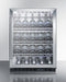 24" Wide Single Zone Built-In Commercial Wine Cellar