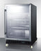 24" Wide Built-In Mini Reach-In Beverage Center with Dolly