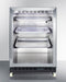 24" Wide Built-In Mini Reach-In Beverage Center with Dolly