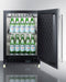 24" Wide Built-In Mini Reach-In Beverage Center with Dolly