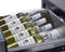 24" Wide Built-In Commercial Beverage Refrigerator With Top Drawer