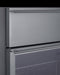 24" Wide Built-In Commercial Beverage Refrigerator With Top Drawer