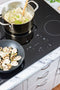 30 in. width Induction Cooktop, European Black Mirror Finish Made with Premium SCHOTT Glass