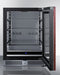 24" Wide Built-In Beverage Center (Panel Not Included)
