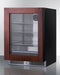 24" Wide Built-In Beverage Center (Panel Not Included)