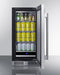 15" Wide Built-In All-Refrigerator