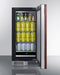 15" Wide Built-In All-Refrigerator (Panel Not Included)