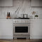 30 In. 4.2 Cu. Ft. Paramount Dual Fuel Range With 4 Burner Gas Cooktop And Electric Convection Oven In Stainless Steel
