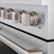 30 In. 4.2 Cu. Ft. Paramount Dual Fuel Range With 4 Burner Gas Cooktop And Electric Convection Oven In Stainless Steel
