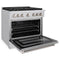 36 In. 5.2 Cu. Ft. Paramount Dual Fuel Range With 6 Burner Gas Cooktop And Electric Convection Oven In Stainless Steel