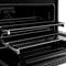 Autograph Edition 36 In. 5.2 Cu. Ft. Paramount Dual Fuel Range With 6 Burner Gas Cooktop And Electric Convection Oven In Black Satin Stainless Steel With Champagne Bronze Accents