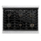 Autograph Edition 36 In. 5.2 Cu. Ft. Paramount Dual Fuel Range With 6 Burner Gas Cooktop And Electric Convection Oven In Stainless Steel With Champagne Bronze Accents