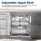 24 In. Stainless Steel Hybrid 52db Dishwasher