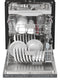 24" Top Control Stainless Steel Pocket Handle 44db Dishwasher With Auto Door Open