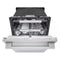 STUDIO 24" Top Control Dishwasher,40 dBA,TrueSteam,3rd Rack,1HR Cycle