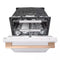 STUDIO 24" Smart Top Control Dishwasher, 1-Hr Wash & Dry, QuadWash Pro
