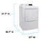Avanti Front Load Electric Clothes Dryer, 7.0 cu. ft. Capacity