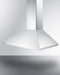 36" Wide Wall-Mounted Range Hood