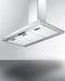 36" Wide Wall-Mounted Range Hood, ADA-Compliant