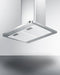 24" Wide Wall-Mounted Range Hood, ADA-Compliant