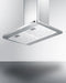 30" Wide Wall-Mounted Range Hood, ADA-Compliant