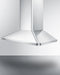 36" Wide Wall-Mounted Range Hood, ADA-Compliant