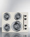 24" Wide 4-Burner Coil Cooktop