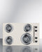 30" Wide 4-Burner Coil Cooktop