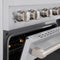 30 In. 4.2 Cu. Ft. Paramount Gas Range With 4 Burner Cooktop And Convection Gas Oven In Stainless Steel