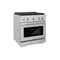 30 In. 4.2 Cu. Ft. Paramount Gas Range With 4 Burner Cooktop And Convection Gas Oven In Stainless Steel