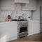 30 In. 4.2 Cu. Ft. Paramount Gas Range With 4 Burner Cooktop And Convection Gas Oven In Stainless Steel