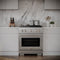 30 In. 4.2 Cu. Ft. Paramount Gas Range With 4 Burner Cooktop And Convection Gas Oven In Stainless Steel