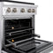 30 In. 4.2 Cu. Ft. Paramount Gas Range With 4 Burner Cooktop And Convection Gas Oven In Stainless Steel