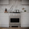 30 In. 4.2 Cu. Ft. Paramount Gas Range With 4 Burner Cooktop And Convection Gas Oven In Stainless Steel