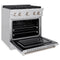 30 In. 4.2 Cu. Ft. Paramount Gas Range With 4 Burner Cooktop And Convection Gas Oven In Stainless Steel