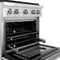 30 In. 4.2 Cu. Ft. Paramount Gas Range With 4 Burner Cooktop And Convection Gas Oven In Stainless Steel