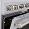 30 In. 4.2 Cu. Ft. Paramount Gas Range With 4 Burner Cooktop And Convection Gas Oven In Stainless Steel