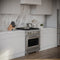 30 In. 4.2 Cu. Ft. Paramount Gas Range With 4 Burner Cooktop And Convection Gas Oven In Stainless Steel