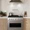 36 In. 5.2 Cu. Ft. Paramount Gas Range With 6 Burner Cooktop And Convection Gas Oven In Stainless Steel