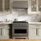 36 In. 5.2 Cu. Ft. Paramount Gas Range With 6 Burner Cooktop And Convection Gas Oven In Stainless Steel