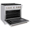 36 In. 5.2 Cu. Ft. Paramount Gas Range With 6 Burner Cooktop And Convection Gas Oven In Stainless Steel