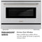 48 In. 6.7 Cu. Ft. Paramount Double Oven Gas Range With 8 Burner Cooktop In Stainless Steel