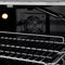 48 In. 6.7 Cu. Ft. Paramount Double Oven Gas Range With 8 Burner Cooktop In Stainless Steel With Black Matte Doors