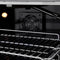 Autograph Edition 48 In. 6.7 Cu. Ft. Paramount Double Oven Gas Range With 8 Burner Cooktop In Black Stainless Steel And Polished Gold Accents