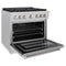 36 In. 5.2 Cu. Ft. Paramount Gas Range With 6 Burner Cooktop And Convection Gas Oven In Satin Stainless Steel