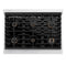 Autograph Edition 36 In. 5.2 Cu. Ft. 6 Burner Paramount Gas Range With Convection Gas Oven In Satin Stainless Steel And Matte Black Accents