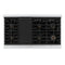 Autograph Edition 48 In. 6.7 Cu. Ft. Paramount Double Oven Gas Range With 8 Burner Cooktop In Stainless Steel And Polished Gold Helix Handles And Knob Accents