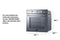 24" Wide Gas Wall Oven