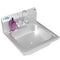17 in. Stainless Steel Commercial Hand Sink with Gooseneck Faucet, Bowl Size 14" x 10" x 5